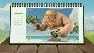 Introducing the Official 2016 Clash of Clans Desk Calendar