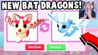 Trading *NEW* Strawberry Shortcake Bat Dragons in Adopt Me!