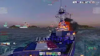 World of Warships Clan Battle (Season 18) &ldquo;Sirenidae&rdquo; [ARA-2] vs [MARES] Super Close Call