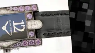 Harry Winston 1943 Lady Avenue Purple Diamond Watch