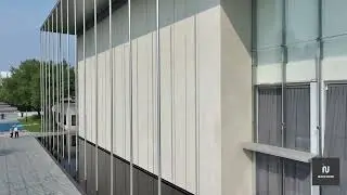 How Luxurious is the Flexible Travertine Wall  National Talent Experimental Base Project