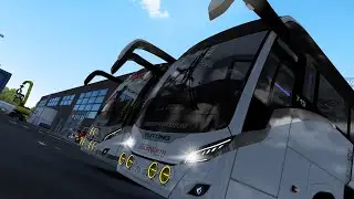 Gameplay Convoy with sammertrip using yutong T13and base map