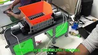 #shredder  waste handling  machine and equipment design and development .