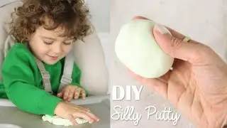 DIY SILLY PUTTY- 2 ingredients, no harsh chemicals!