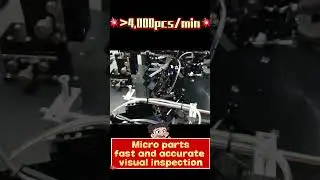 optical sorting machine for micro part fast and accurate visual camera detect and AI Intelligent