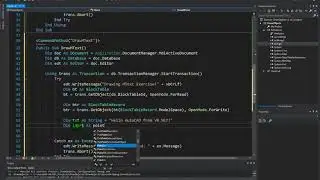 Creating a MText in AutoCAD using VB.NET