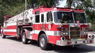Passaic Fire Department Ladder 1 Responding 7-20-17