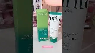 PURITO Mighty Bamboo Panthenol Cream 🍀 #purito #kbeauty #skincare #koreanskincare #beauty #shorts