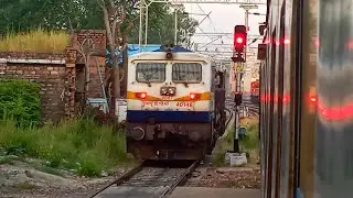 BGKT WDP4 40146 Diesel Engine | Green Signal 📶 Dikhakar Rwana Hue Demu Special Train | JU Junction |