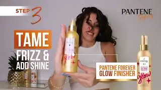 How to style Natural Waves with new Pantene Styling
