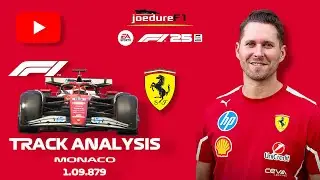 F1 25 Track Analysis Monaco - Slow-Motion Racing Line Guide  #formula1 #f1simracing #gaming