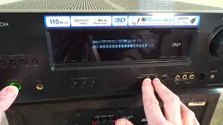 DENON AVR — Исправление заводских настроек ресивера объемного звучания
