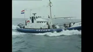 Nieuwe reddingsboot K.N.Z.H.R.M. 'Bernard van Leer' (Polygoonjournaal 1 juni 1965)
