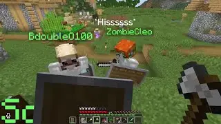 Martyn/InTheLittleWood scaring people with creeper hissing noise (All POVS) (3rd Life)