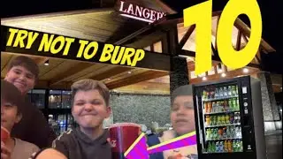 Try Not To Burp 10 (all sodas in machine)