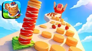Pancake Run - All Levels Gameplay (Levels 733&ndash;742) | Android & iOS