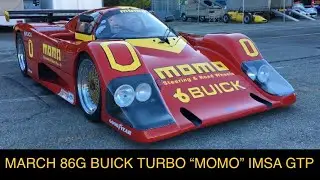 1986 MARCH 86G BUICK TURBO “MOMO” IMSA GTP (La storia / The story ITA/ENG)