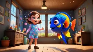 Baby Ava Feeds Her Fish | Gentle Care Song for Kids | Nursery Rhymes and Baby Songs
