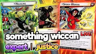 Something Wiccan - Hulkling Justice vs. Spider-Woman - Marvel Champions