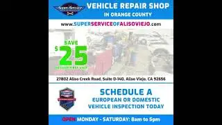 Aliso Viejo Automotive Repair Shop