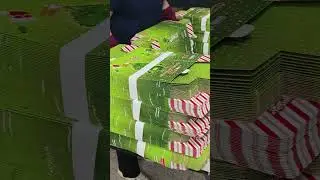 10,000 Boxes Daily! See Efficient Packaging Production in 30 Seconds 🔥⏱️#packaging  #giftbox