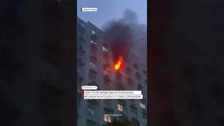 Apartemen City Park Cengkareng Jakbar Terbakar