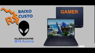Notebook Gamer Alienware Aurora M16 Dell - Lan&ccedil;amento 2025