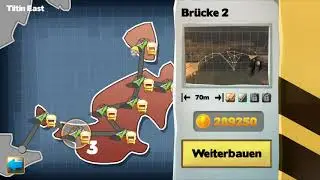 Bridge Constructor: Tiltin East 2 (289.250 Points)
