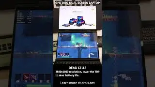 ⚔️Dead Cells on the GPD Duo: Stunning Performance at 2880x1800!