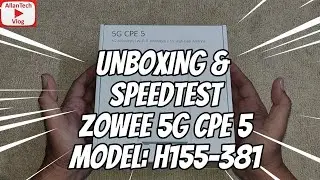 5G CPE 5 H155-381 | 5G and 4G | UNBOXING AND SPEEDTEST