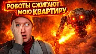 ОНИ НАШЛИ МОЙ БУНКЕР... | РОБОТЫ СОЖГЛИ МОЮ КВАРТИРУ. Часть 3