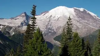 Trog find cave - far slope Mt Rainier