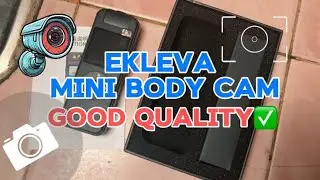 EKLEVA MINI BODY CAM | 4k