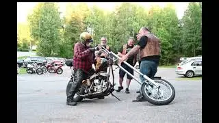 Harley Davidson Flathead     NIGHT & DAY PIC
