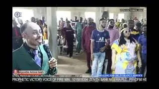 Even Computer 🖥️ can't do this!! Rain of Prophecy with Apostle Amos Isah. subscribe to Our YouTube.