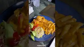 Fillet burger and polo chicken with pasta in RYK . #viralvideo #food #polo #chicken #pasta #burger