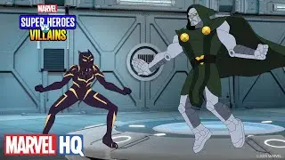 POV: Doctor Doom Unmasked 💥😈 | Black Panther vs. Doctor Doom | @MarvelHQ