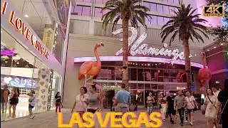 Walking Las Vegas Strip 4K