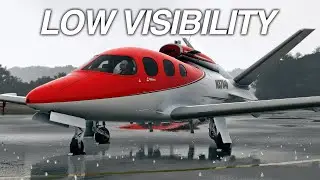 Low Visibility Approach and Landing in Microsoft Flight Simulator 2024