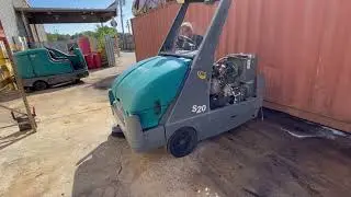 Tennant Sweeper LPG S20-5216 Pre-Refurbishment Video