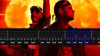 Tom Morello Ft. Beartooth - Everything Burns (Guitar Cover + TAB) +Download Guitar Pro / PDF
