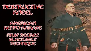 Destructive Kneel American Kenpo Karate