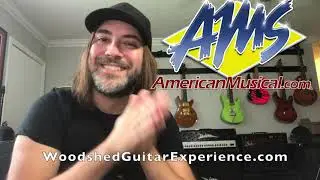 Congrats to our AMS Woodshed Guitar Experience giveaway winner!!