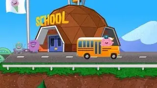 School Bus Kids Learning Games | Enrich by Finding misspell words | Kids Network TV