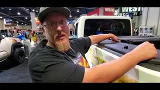 Tuffy Security Jeep Gladiator Truck Bed Security #JeepGladiator #Sema2019 #TuffySecurity #Bestop
