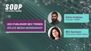 Planet Splice 2023 Publisher SEO Trends workshop
