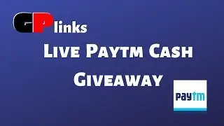 Live Paytm Cash Giveaway || GP Community