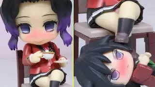 女王様のしのぶと奴隷の義勇さん【鬼滅の刃】【コマ撮り】【ねんどろいど】