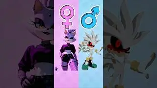 Sonic gender swap #sonic #genderswap