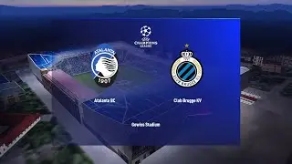 ATALANTA X CLUB BRUGGE | FASE DE GRUPOS CHAMPIONS AO VIVO 2025 | PES 2021 GAMEPLAY (VIRTUARED+UML)